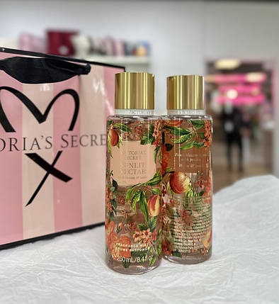 Парфумований спрей для тіла Victoria`s Secret Sunlit Nectar Body Fragrance Mist 250мл, фото 4