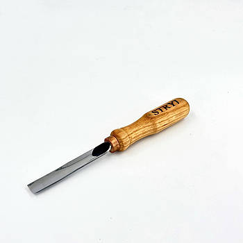 Стамеска полога 10 мм STRYI Profi для різьби по дереву