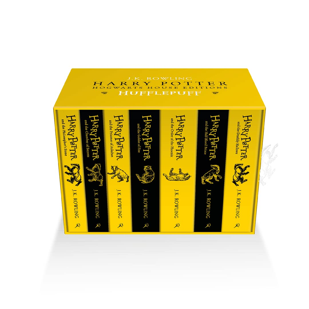 Книга Harry Potter House Editions Hufflepuff Paperback Box Set (Подарунковий набір), фото 1