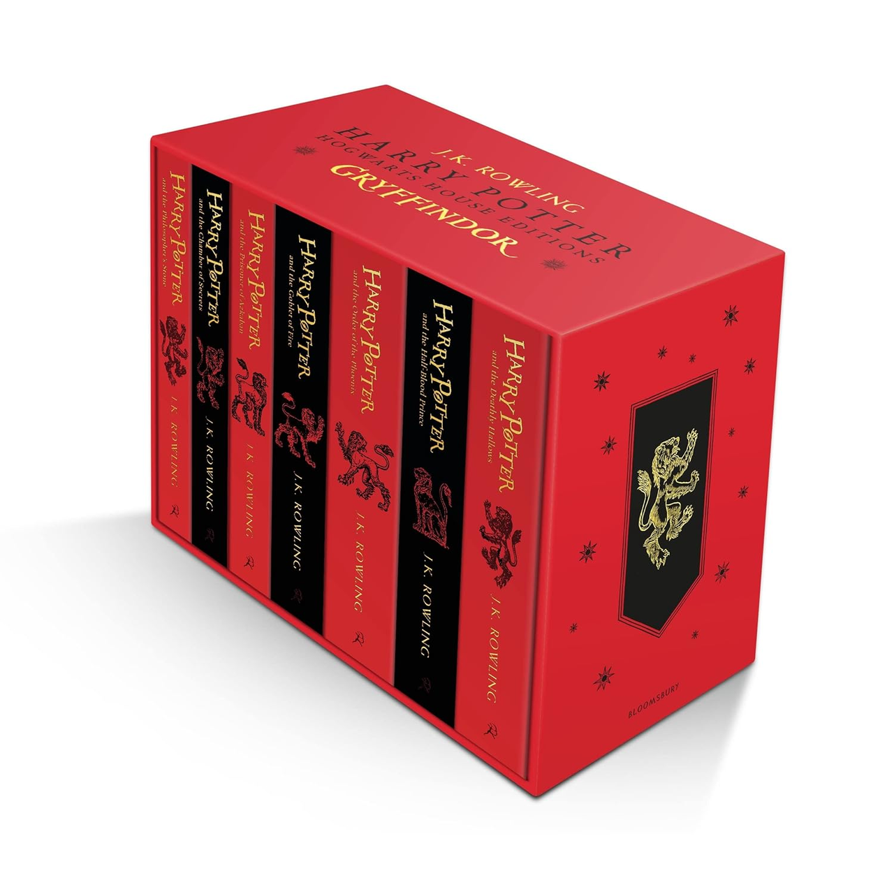 Книга Harry Potter House Editions Gryffindor Paperback Box Set (Подарунковий набір), фото 1