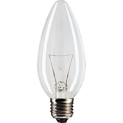 Лампа розжарювання Philips B35 свічка 40Вт E27 230В прозора