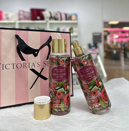 Парфумований спрей для тіла Victoria`s Secret Charming Rose Body Fragrance Mist 250мл, фото 1