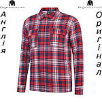 Сорочка чоловіча в клітинку Gelert (Гелерт) з Англії - на довгий рукав, фото 4