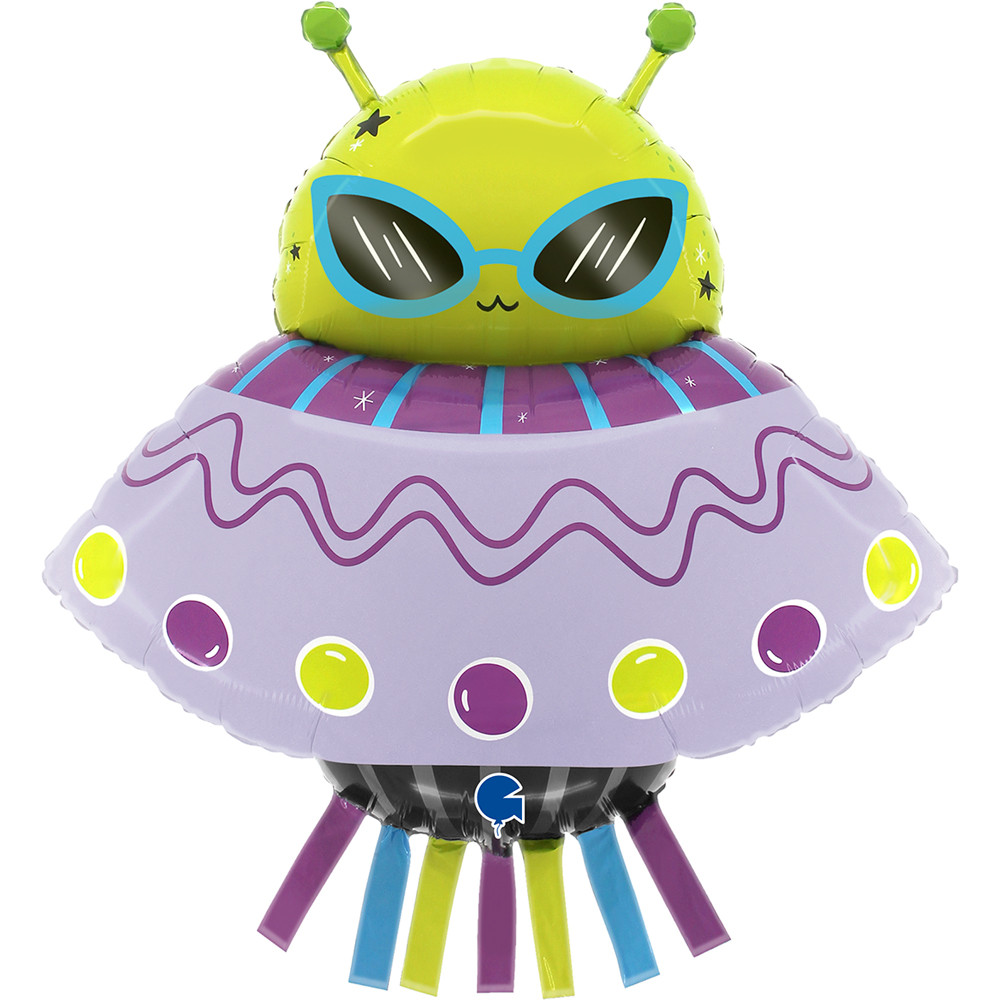 Grabo 29" Прикольний інопланетянин Куля повітряний фольгований — В УП, фото 1