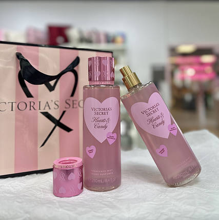 Парфумований спрей для тіла Victoria`s Secret Hearts & Candy Body Fragrance Mist 250мл, фото 1
