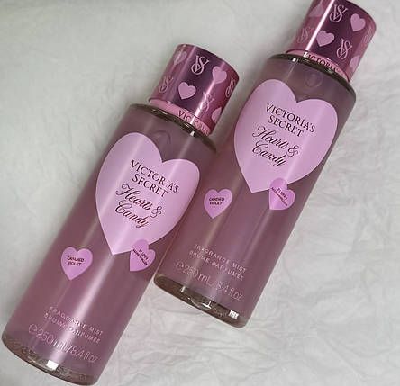 Парфумований спрей для тіла Victoria`s Secret Hearts & Candy Body Fragrance Mist 250мл, фото 3