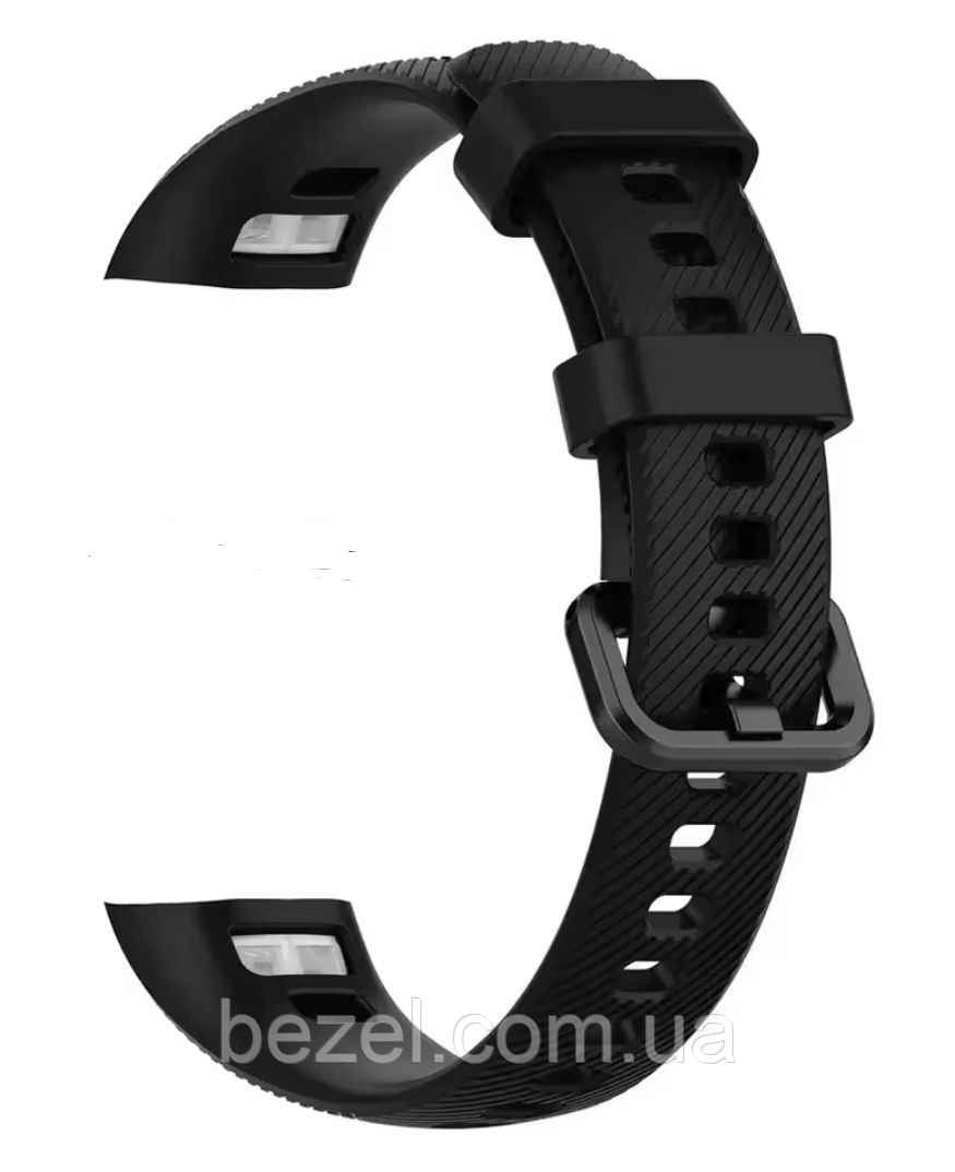Ремінець для фітнес-браслета Huawei Honor Band 4 / 5 (Чорний)