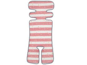 Підкладка для коляски та автокрісла FreeON pink-white