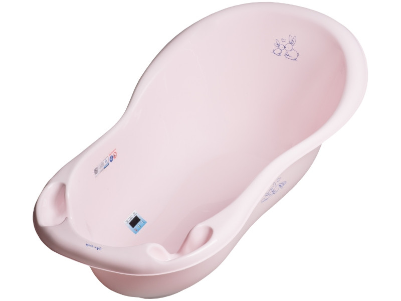 Ванна дитяча зі зливом Bunny 102 см powder pink, фото 1