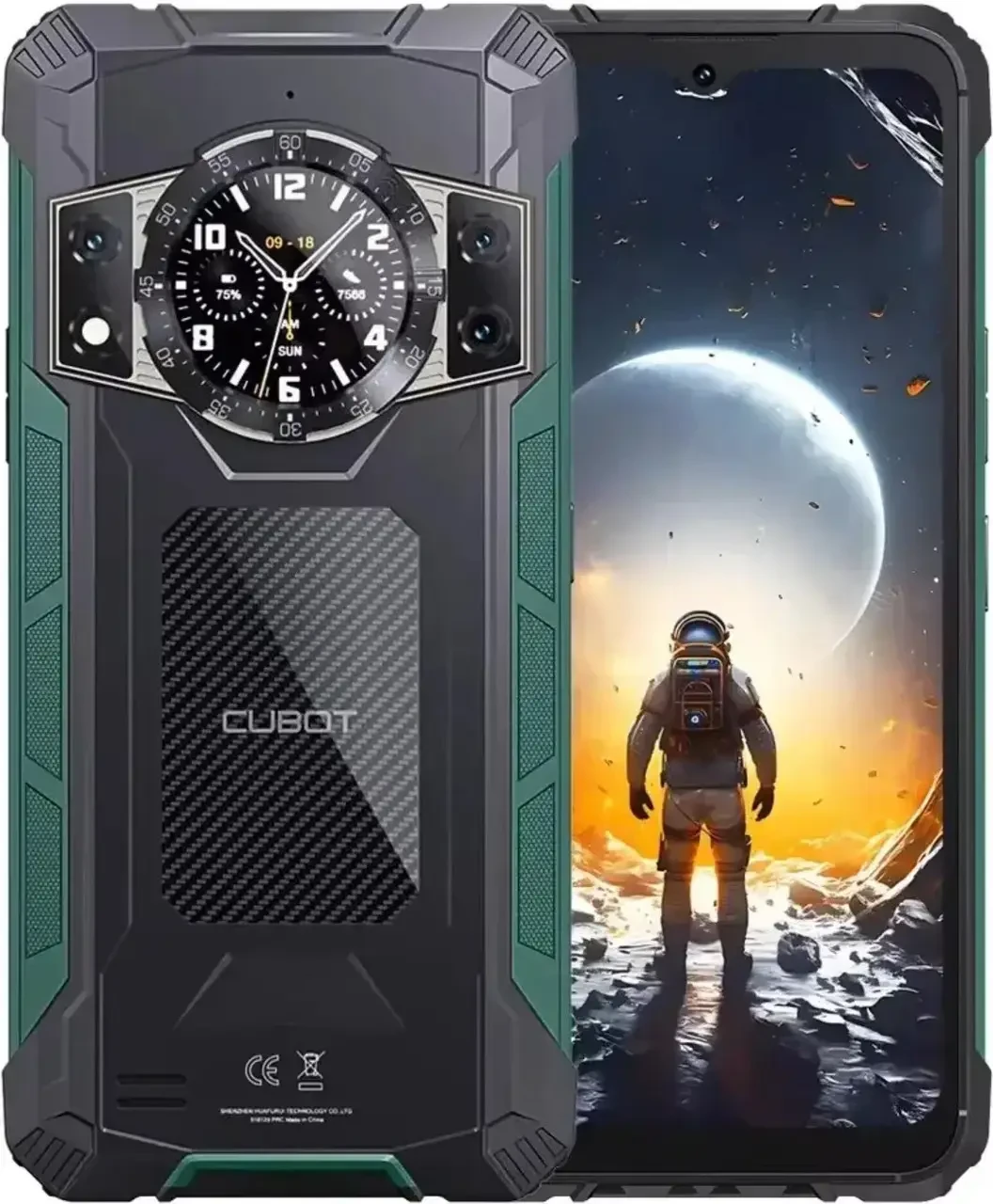 Смартфон Cubot KingKong Ace 2 6/128Gb Black-Green Global version