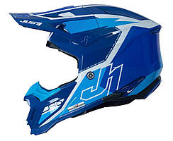 Ендуро шолом Just1 J40 Flash White Blue