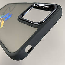 Чохол для Motorola G14 матовий патріотичний чохол на телефон моторола г14 чорний q02k, фото 5