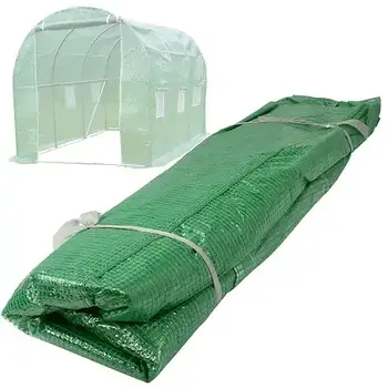 Плівка для теплиці 6 м2 (3х2х2м) 140 г/м2, UV, вітростійка, морозостійка, Зелена