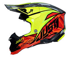 Ендуро шолом Just1 J40 Shooter Camo Red Black