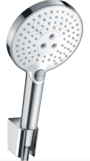 Душовий набір hansgrohe Raindance Select S 3jet з душовим шлангом 160 см 26721400 білий/хром