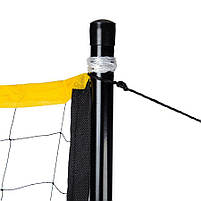 Сітка для бадмінтону NILS з телескопічними стійками, фото 5