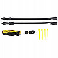 Сітка для бадмінтону NILS з телескопічними стійками, фото 8