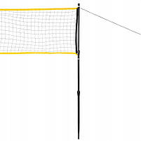 Сітка для бадмінтону NILS з телескопічними стійками, фото 4