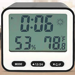 Електронний термогігрометр BK-854 (батарейний) / Електронний термогігрометр з дисплеєм