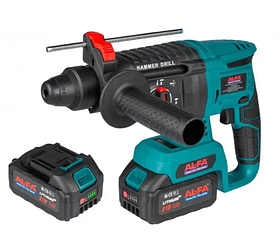Аккумуляторний перфоратор ALFA ALCRH1-21VBL 26 мм. SDS-plus 2.5Дж. перфоратор