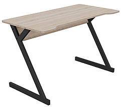 Стіл комп'ютерний Dexter 120*60 см чорний графіт/Дуб Сонома ТМ AMF, фото 6