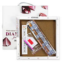 Алмазна мозаїка Strateg ПРЕМІУМ Гавайський коктейль 40х50 см FA12106, фото 2