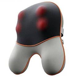 Масажер для спини з підігрівом, 3 режими, USB, 2200мАч / Масажер для шиї та плечей