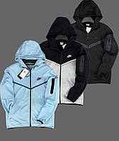 Nike Tech Fleece Hoodie Кофта Nike Tech Fleece в чорному кольорі Nike tech fleece hoodie full zip