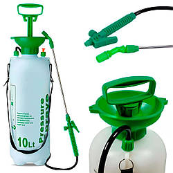 Ручний пневматичний розпилювач 10л FT-681 / Садовий розпилювач (помповий)