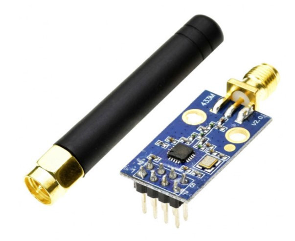 Бездротовий модуль CC1101 433MHZ з антеною