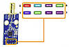 Бездротовий модуль CC1101 433MHZ з антеною, фото 2