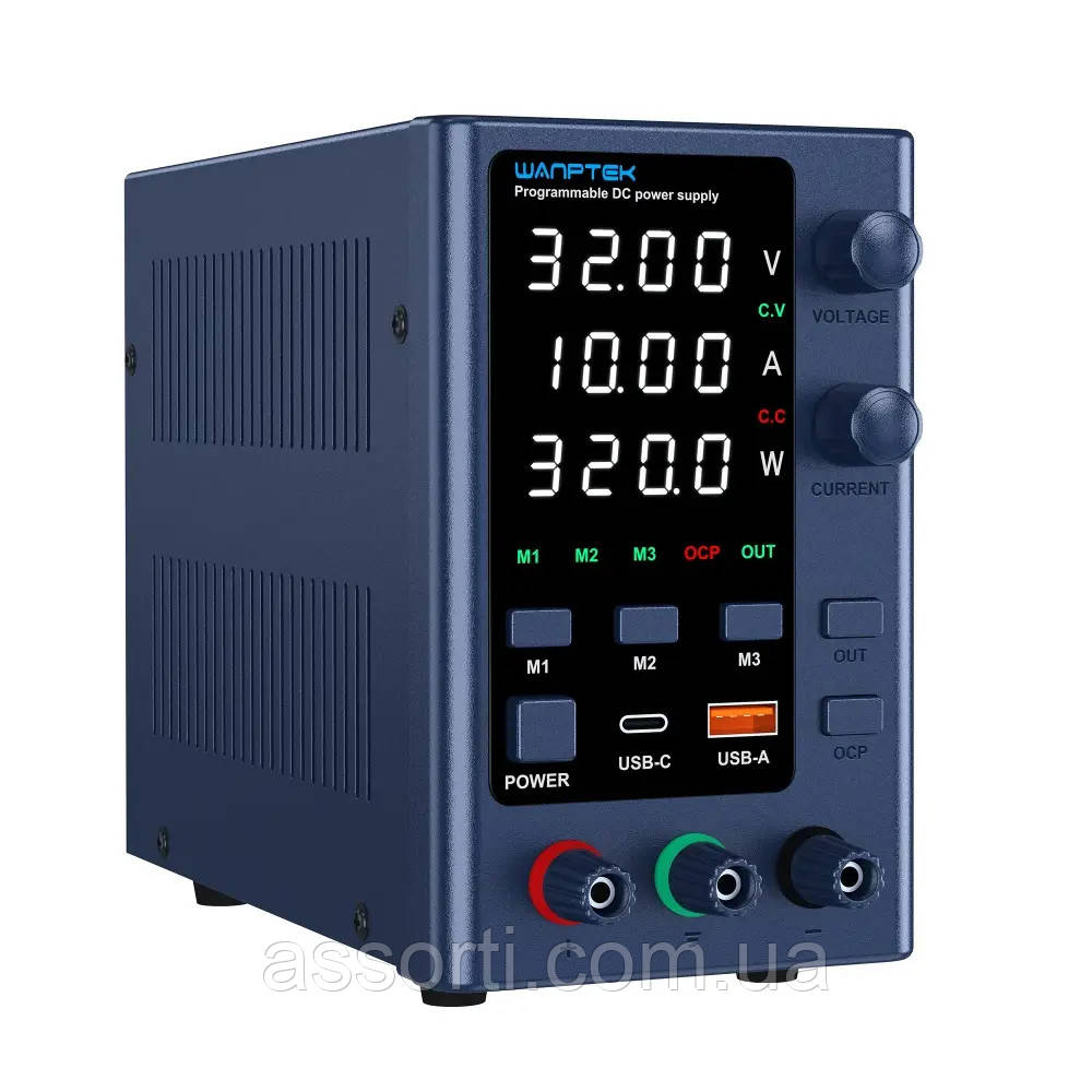 Лабораторний блок живлення Wanptek EPS3210 32В 10А