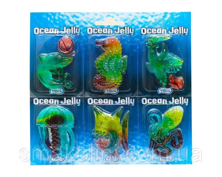 Ocean Jelly - желейні цукерки Vidal Іспанія 6 шт*11 грам