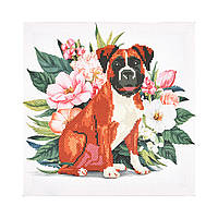 Набір для творчості вишивка хрестиком Вірний друг Strateg розміром 30х30 см (AX-303)