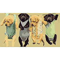 Картина за номерами Strateg Велике прання розміром 50х25 см (WW185)