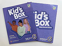 Комплект Kid's Box New Generation 6 Pupil's Book + WorkBook (оригинал)