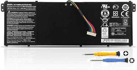 K KYUER AC14B8K AC14B3K Аккумулятор для Acer Aspire R11 R3-131T R5-471T R7-372T R7-371T R5-571T E5-721 E5-731, фото 1