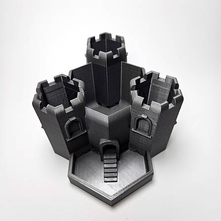 Горщик для кактусів і сукулентів Трибаштовий замок, фото 1