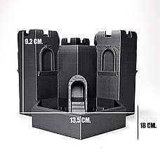 Горщик для кактусів і сукулентів Трибаштовий замок, фото 2