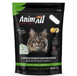 AnimАll (Енімал) наповнювач силікагель Кристали смарагду, 10.5 л