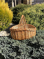 Корзина плетена з лози. Арт:4055