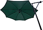 Парасолька садова складна з бічною опорою метал-тканина 2,7м зелена, фото 2