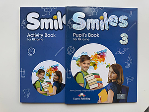 Комплект Smiles for Ukraine 3 Pupils Book + Activity book (оригінал)