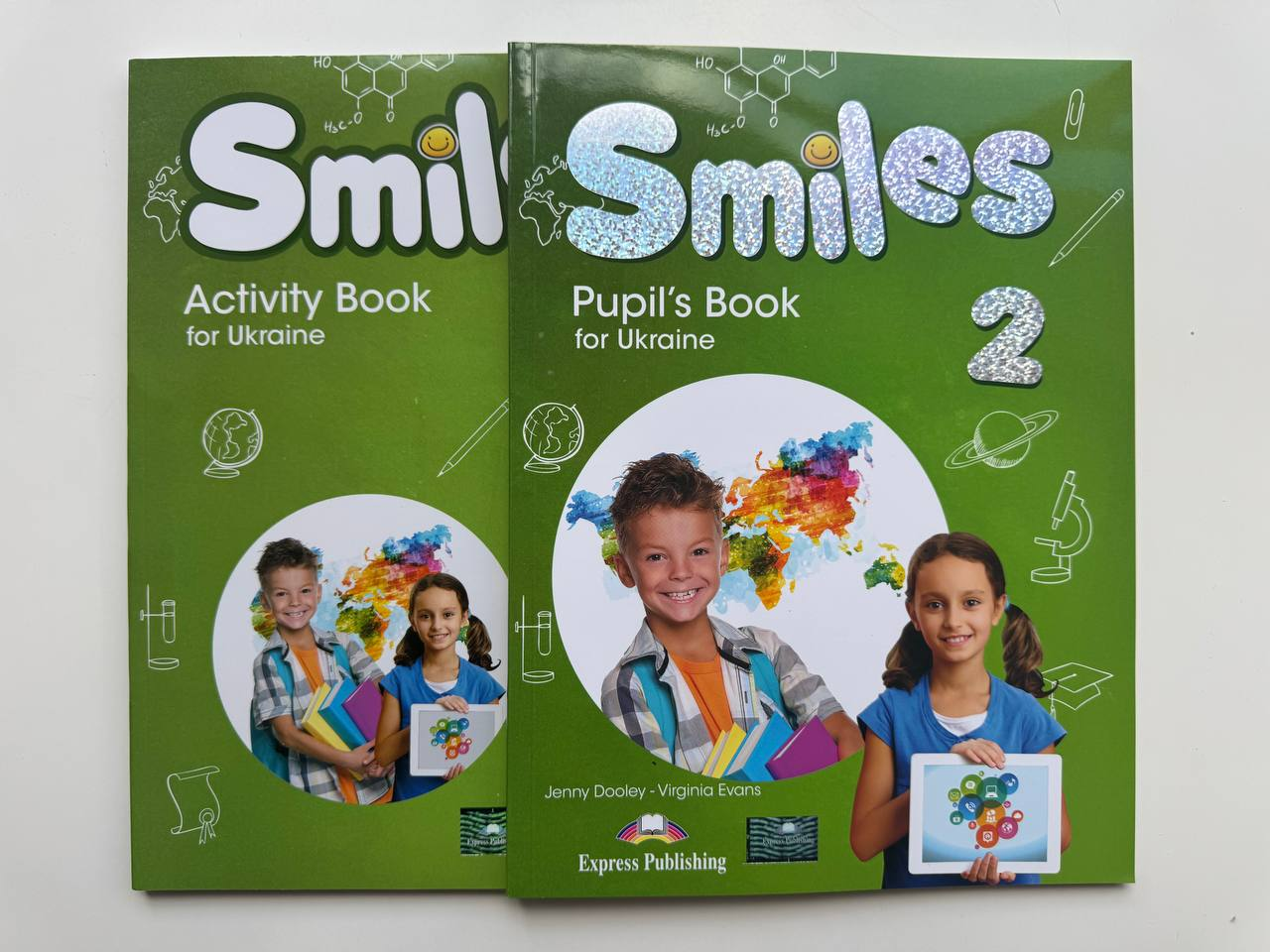 Комплект Smiles for Ukraine 2 Pupils Book + Activity book (оригінал)