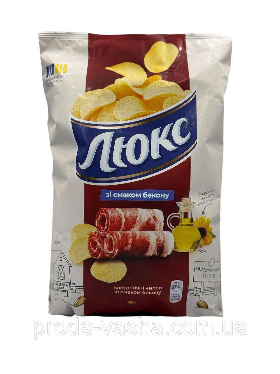 Чипси Люкс (бекон) 71 г
