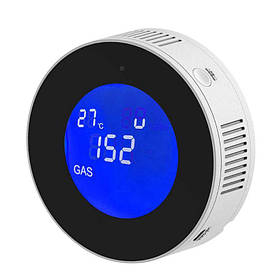 Wi-Fi датчик витоку газу та температури Tuya Gas Sensor S7 — безпека та контроль у реальному часі