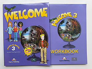 Комплект Welcome 3 Pupil's Book + WorkBook