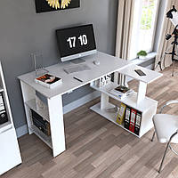 Письмовий стіл Вт-322, білий (120/74/60)
