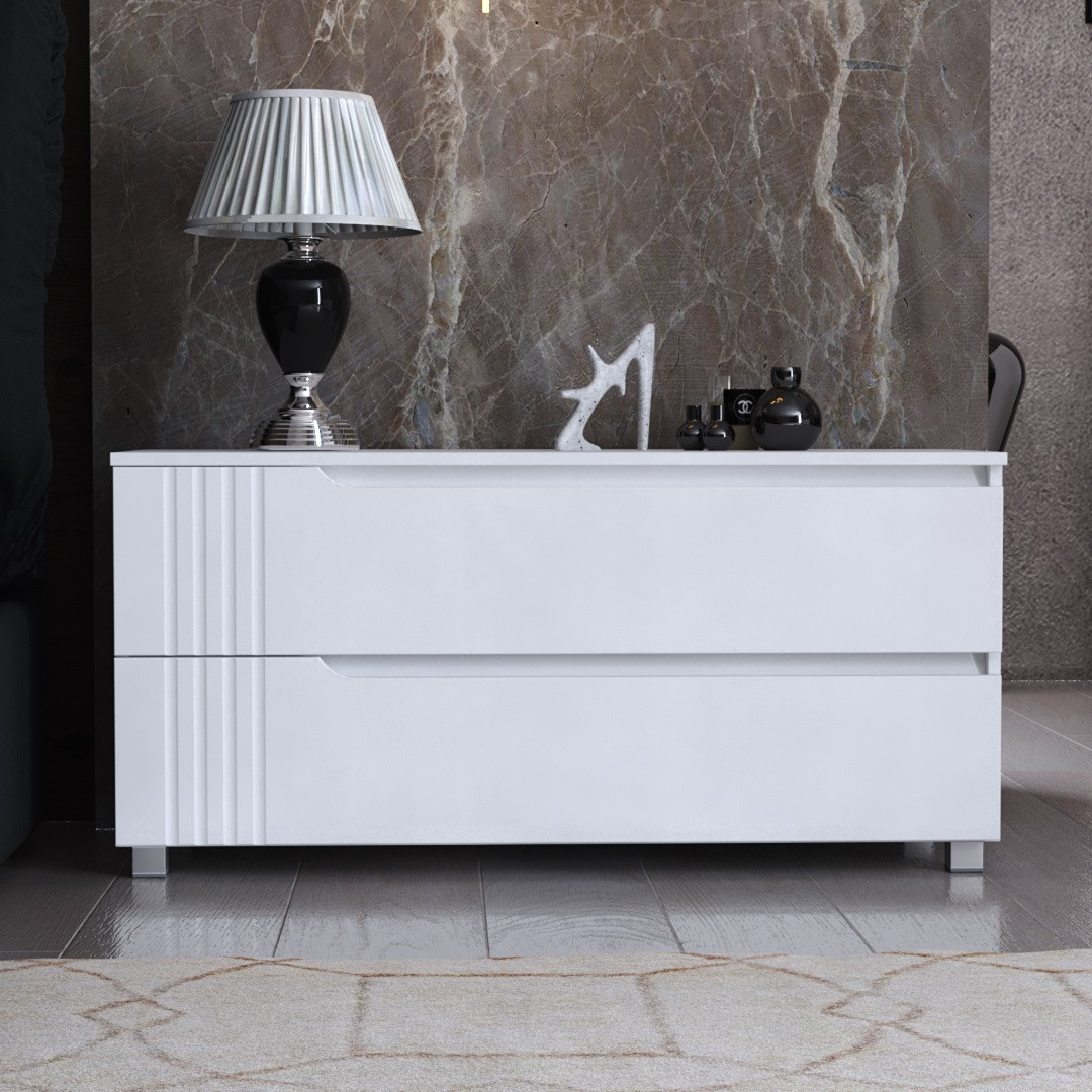 Комод "Портленд" К-20, Білий (100/53/40),  DiPortes, фото 1