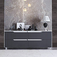 Комод "Портленд" К-207, Графіт (138/53/40),  DiPortes